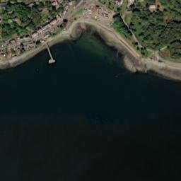 Kilcreggan map(satellite map)