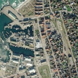 Hundested map(satellite map)