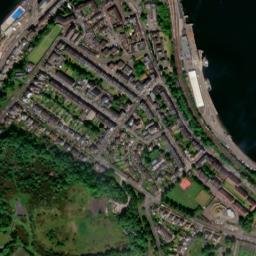 17-19 Binnie St, Gourock, Inverclyde PA19, UK High Resolution Satellite Map