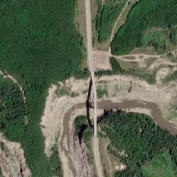 Alaska Highway, Farmington, BC V0C 1N0 High Resolution Satellite Map