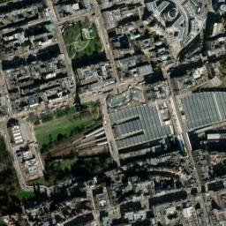 City of Edinburgh map(satellite map)