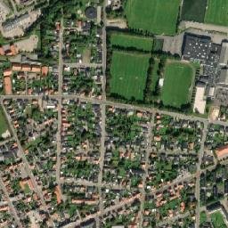 Skjern map(satellite map)