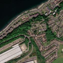 1 Knockdhu Place, Gourock, Inverclyde PA19, UK High Resolution Satellite Map