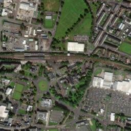 Church Street, Dumbarton, West Dunbartonshire High Resolution Satellite Map