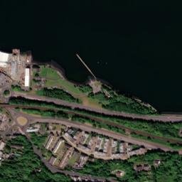 Castle Road, Port Glasgow, Inverclyde PA14 High Resolution Satellite Map