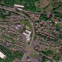 Kilmacolm Rd, Port Glasgow, Inverclyde PA14, UK Satellite Map