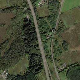 Spairdrum Road, North Lanarkshire, UK High Resolution Satellite Map