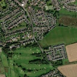 Auchinloch Road, Kirkintilloch, Glasgow, East Dunbartonshire High Resolution Satellite Map