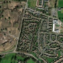 Danderhall map(satellite map)