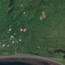 Ivanof Bay Alaska High Resolution Satellite Map