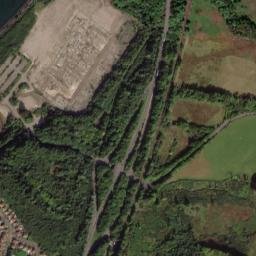A78, Wemyss Bay, Inverclyde PA16, UK High Resolution Satellite Map
