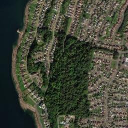 Undercliffe Road, Wemyss Bay, Inverclyde PA18, UK High Resolution Satellite Map