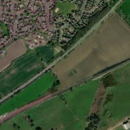 A71, East Calder, Livingston, West Lothian High Resolution Satellite Map