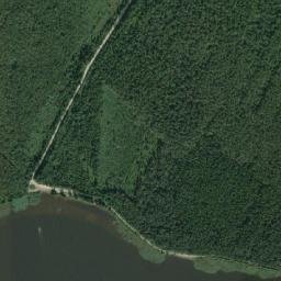 Satellite view of Rekyva Lake Smelynas
