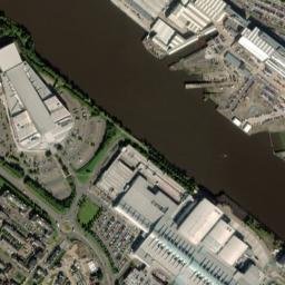 150 King's Inch Road, Renfrew, Renfrewshire PA4 8ZL, UK High Resolution Satellite Map