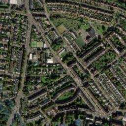 298 Crow Road, Glasgow, Glasgow City G11 High Resolution Satellite Map