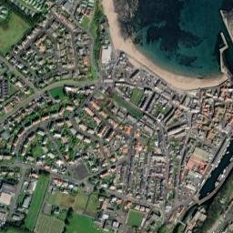 Eyemouth map(satellite map)