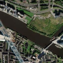 Castlebank St, Glasgow, Glasgow City G11, UK High Resolution Satellite Map