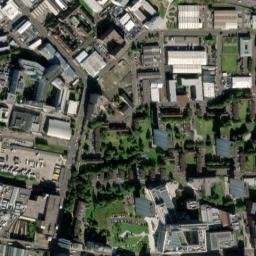Glasgow City map(satellite map)