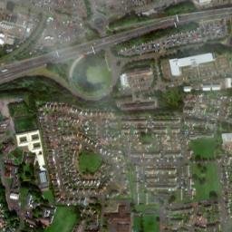 Saint Andrew's Drive West, Paisley, Renfrewshire High Resolution Satellite Map