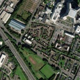 Shieldhall Road, Glasgow, Glasgow City G51 High Resolution Satellite Map