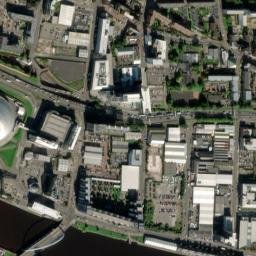Clydeside Expressway, Glasgow, Glasgow City G3, UK High Resolution Satellite Map