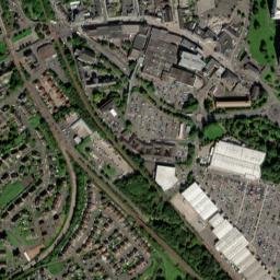 Coatbridge map(satellite map)