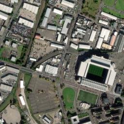 150 Edmiston Drive, Glasgow, Glasgow City High Resolution Satellite Map