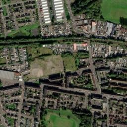 865 Shettleston Road, Glasgow, Glasgow City High Resolution Satellite Map
