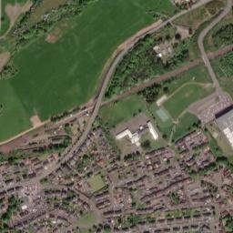 West Calder map(satellite map)