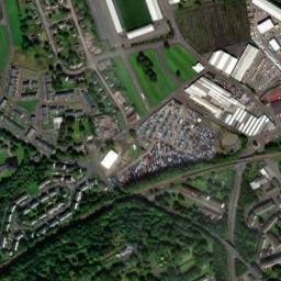 12 William Street, Paisley, Renfrewshire High Resolution Satellite Map