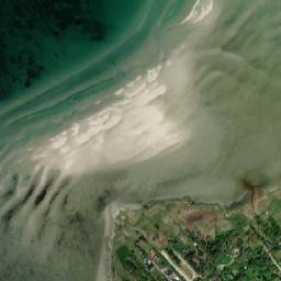 Satellitfoto af Landerslev / Dalby Huse