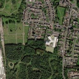 159 Jerviston Street, New Stevenston, Motherwell, North Lanar High Resolution Satellite Map