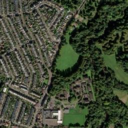 Netherlee map(satellite map)