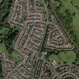 45 Dalcraig Crescent, Blantyre, Glasgow, South Lanarkshire G7 High Resolution Satellite Map