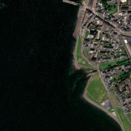 6 Fort St, Largs, North Ayrshire KA30, UK High Resolution Satellite Map