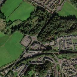 Stewarton Road, Glasgow, East Renfrewshire High Resolution Satellite Map
