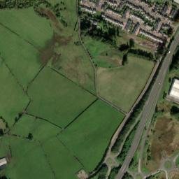 Redwood Drive, East Kilbride, South Lanarkshire High Resolution Satellite Map