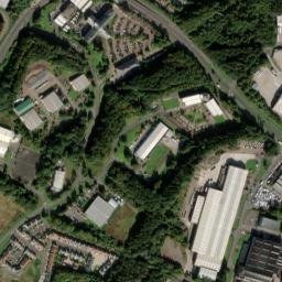 Queensway, East Kilbride, South Lanarkshire G74, UK High Resolution Satellite Map