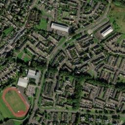 Calderwood Rd, East Kilbride, South Lanarkshire G74, UK High Resolution Satellite Map