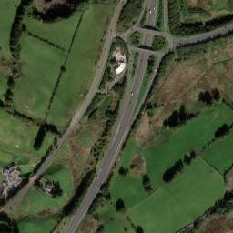 A726, Glasgow, East Renfrewshire G77, UK High Resolution Satellite Map