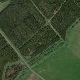 1 Throughburn Bridge, Forth, Lanark, South High Resolution Satellite Map