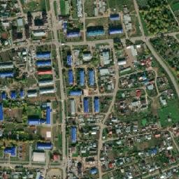 Pestretsy map(satellite map)