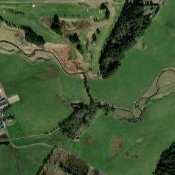 2 West Linton Golf Club, West Linton, Scottish High Resolution Satellite Map