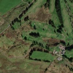 Kirkton Moor Road, Glasgow, East Renfrewshire G76, UK High Resolution Satellite Map