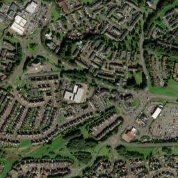 Lindsayfield Road, East Kilbride, South Lanarkshire High Resolution Satellite Map