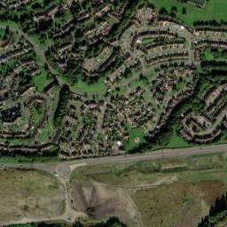 7 Craiglee, East Kilbride, Glasgow, South Lanarkshire  High Resolution Satellite Map