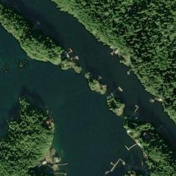 Meyers Chuck Alaska High Resolution Satellite Map