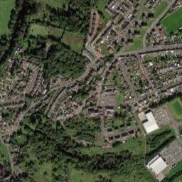 Broomelton Road, Larkhall, South Lanarkshire High Resolution Satellite Map