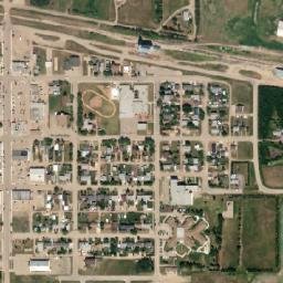 South Railway Avenue, Falher, AB T0H 1M0 High Resolution Satellite Map